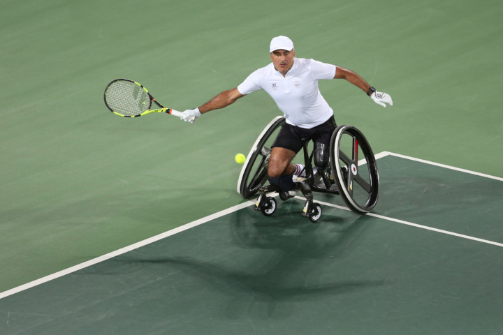 Tennis a roland garos pour les jeux paralympiques